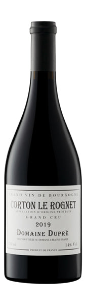 Corton Grand Cru “Le Rognet et Corton Rouge 2019 - Dupré