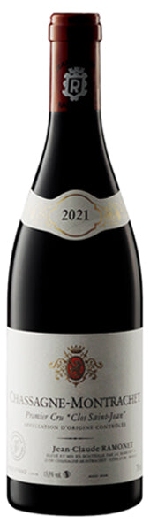 Chassagne-Montrachet 1er Cru “Clos Saint Jean” Rouge, 2021 - Ramonet